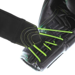 Protex Boxing Gloves - Black/Green -Glove Supply Shop 141461 ProtexBoxingGlove Black Green 05