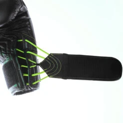 Protex Boxing Gloves - Black/Green -Glove Supply Shop 141461 ProtexBoxingGlove Black Green 09