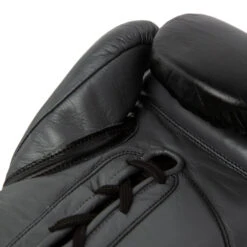 Pro Powerlock2 Fight Gloves -Glove Supply Shop 141467ProPowerlock2FightGloveLaces BlackGrey 6