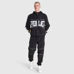 Nylon Track Jacket - Black -Glove Supply Shop DWEMB046A DWBLK 02