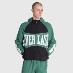 Nylon Track Jacket - College Green