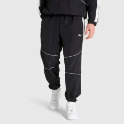 Nylon Track Pants - Black -Glove Supply Shop DWEMP108A DWBLK 03