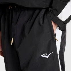 Nylon Track Pants - Black -Glove Supply Shop DWEMP108A DWBLK 05