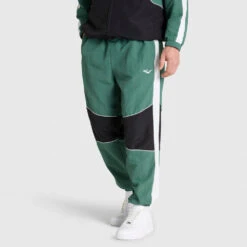 Nylon Track Pants - College Green -Glove Supply Shop DWEMP108A DWGRN 01