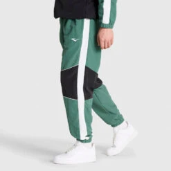 Nylon Track Pants - College Green -Glove Supply Shop DWEMP108A DWGRN 03