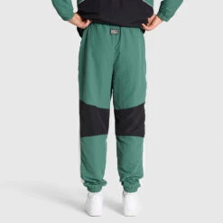 Nylon Track Pants - College Green -Glove Supply Shop DWEMP108A DWGRN 07