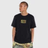 Coney Island Watercolour Short Sleeve Graphic Tee - Black -Glove Supply Shop DWEMT650A DWBLK 01
