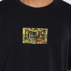 Coney Island Watercolour Short Sleeve Graphic Tee - Black -Glove Supply Shop DWEMT650A DWBLK 03