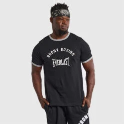 Lifters Ringer Tee - Black -Glove Supply Shop DWEMT661A BLACK 04