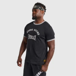 Lifters Ringer Tee - Black -Glove Supply Shop DWEMT661A BLACK 06