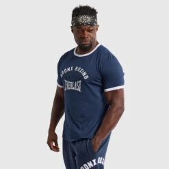 Lifters Ringer Tee - Blue -Glove Supply Shop DWEMT661A BLUE 04