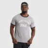 Lifters Ringer Tee - College Marle -Glove Supply Shop DWEMT661A GREY 03
