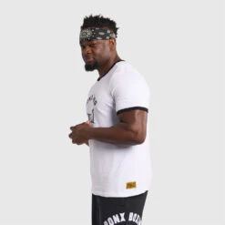 Lifters Ringer Tee - White -Glove Supply Shop DWEMT661A WHITE 03