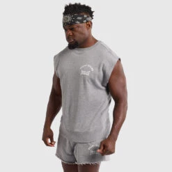 Lifters Muscle Crewneck -Glove Supply Shop DWEMT662A GREY 07