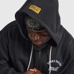 Lifters Zip Through Hoodie - Black -Glove Supply Shop DWEMT664A BLACK 07