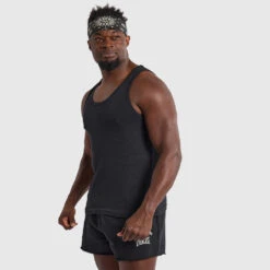 Lifters Fitted Waffle Tank - Black 6 Lifters Fitted Waffle Tank - Black -Glove Supply Shop DWEMT665A BLACK 04