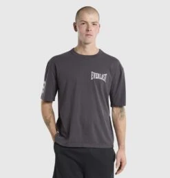 Box Fit Crew Tee Black