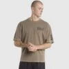 Box Fit Crew Tee Walnut -Glove Supply Shop DWEMT668A DWBRN 1