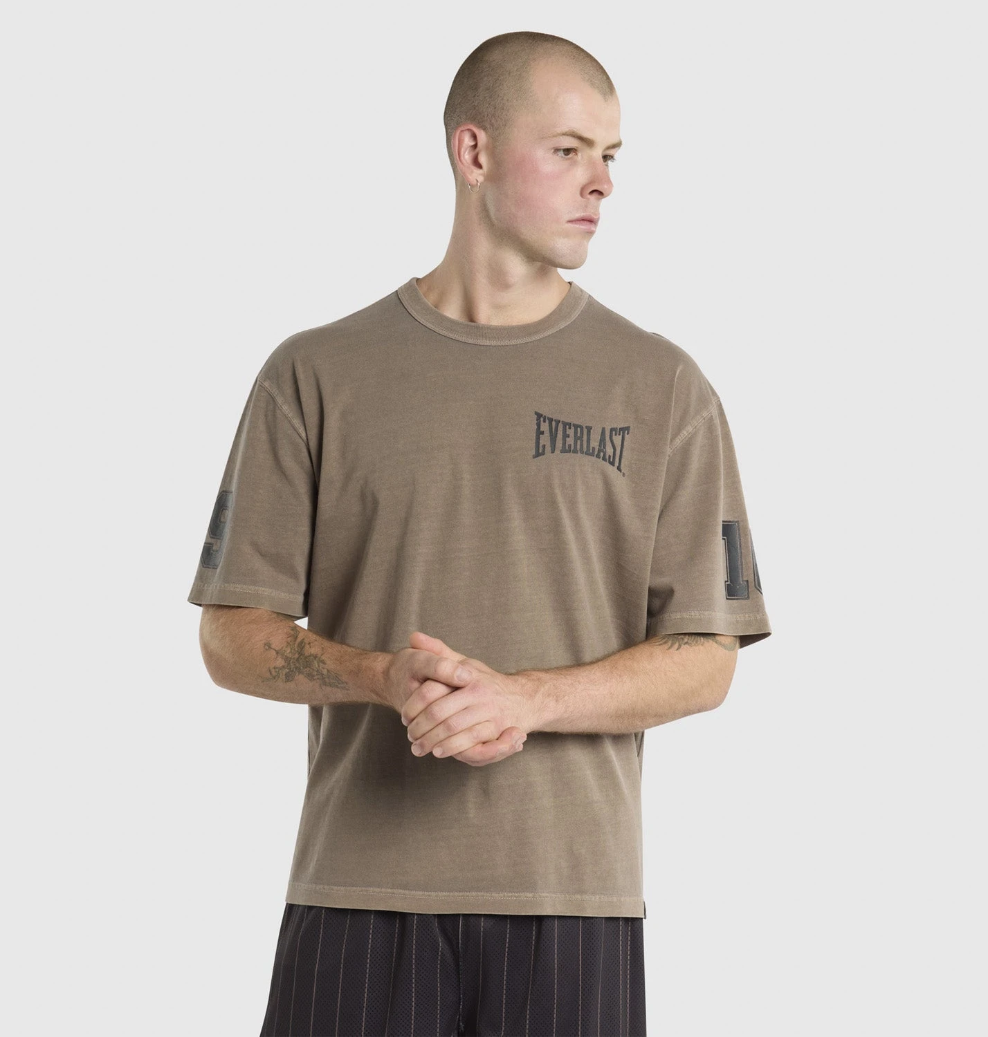 Box Fit Crew Tee Walnut 1 Box Fit Crew Tee Walnut