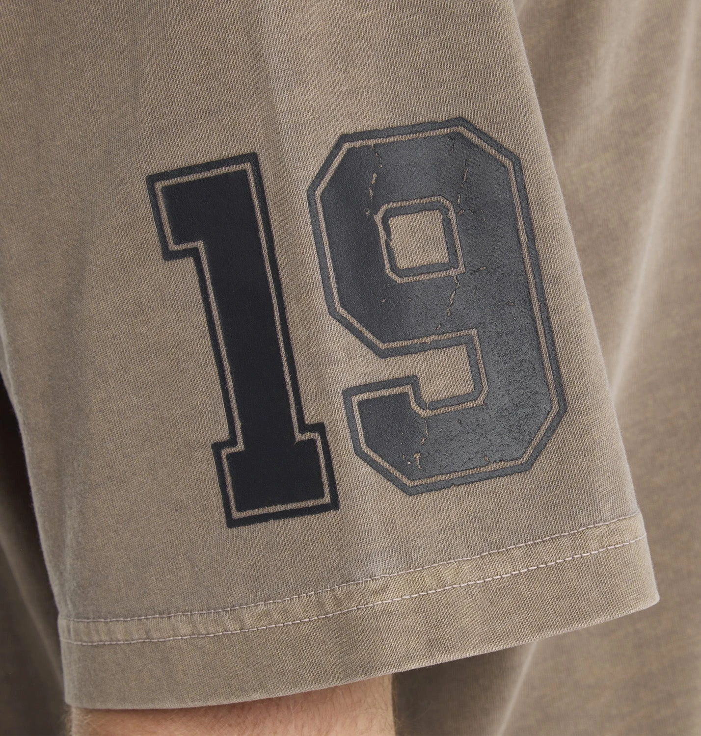 Box Fit Crew Tee Walnut 5 Box Fit Crew Tee Walnut - Image 5