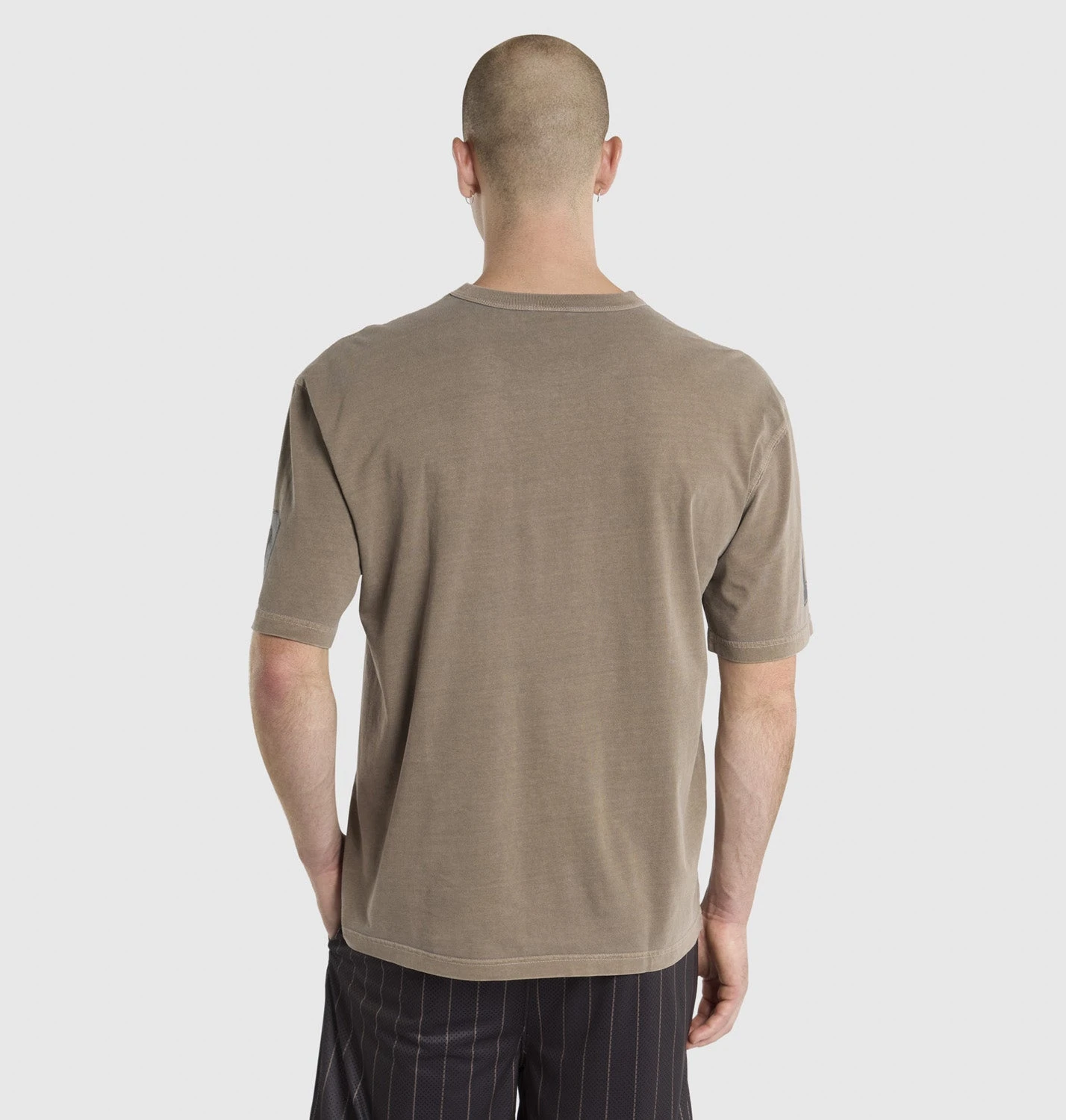 Box Fit Crew Tee Walnut 4 Box Fit Crew Tee Walnut - Image 4