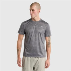 Training Set-In Sleeve Tee Grey