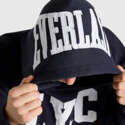 NYC Applique Hoodie - Vintage Navy -Glove Supply Shop DWEMT683A DWNVY 05