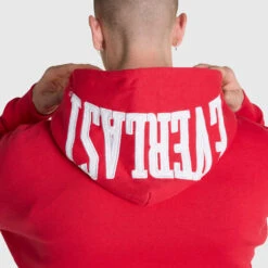 NYC Applique Hoodie - Court Red -Glove Supply Shop DWEMT683A DWRED 09