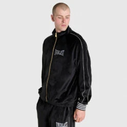 Heavy Hitters Velour Track Jacket -Glove Supply Shop DWEMT684A DWBLK 05