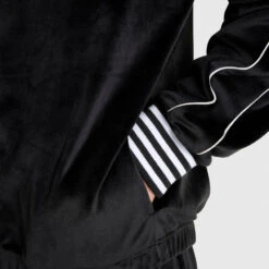 Heavy Hitters Velour Track Jacket -Glove Supply Shop DWEMT684A DWBLK 07