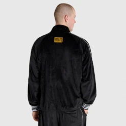 Heavy Hitters Velour Track Jacket -Glove Supply Shop DWEMT684A DWBLK 09