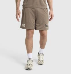 Field Mesh Shorts Walnut -Glove Supply Shop DWEMZ280A DWBRN 1