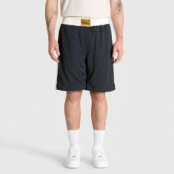 Greatness Mesh Boxing Shorts - Vintage Black