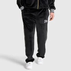 Heavy Hitters Velour Track Pants -Glove Supply Shop DWEMZ283A DWBLK 01