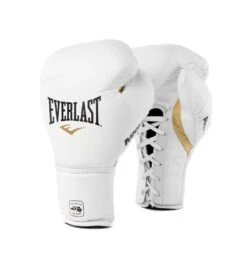 Mx2 Training Gloves 12oz Laces - White/Gold